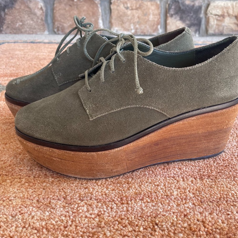 Schutz Platform Oxford Shoes